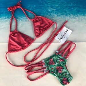 YANDY Cheeky Bikini Set